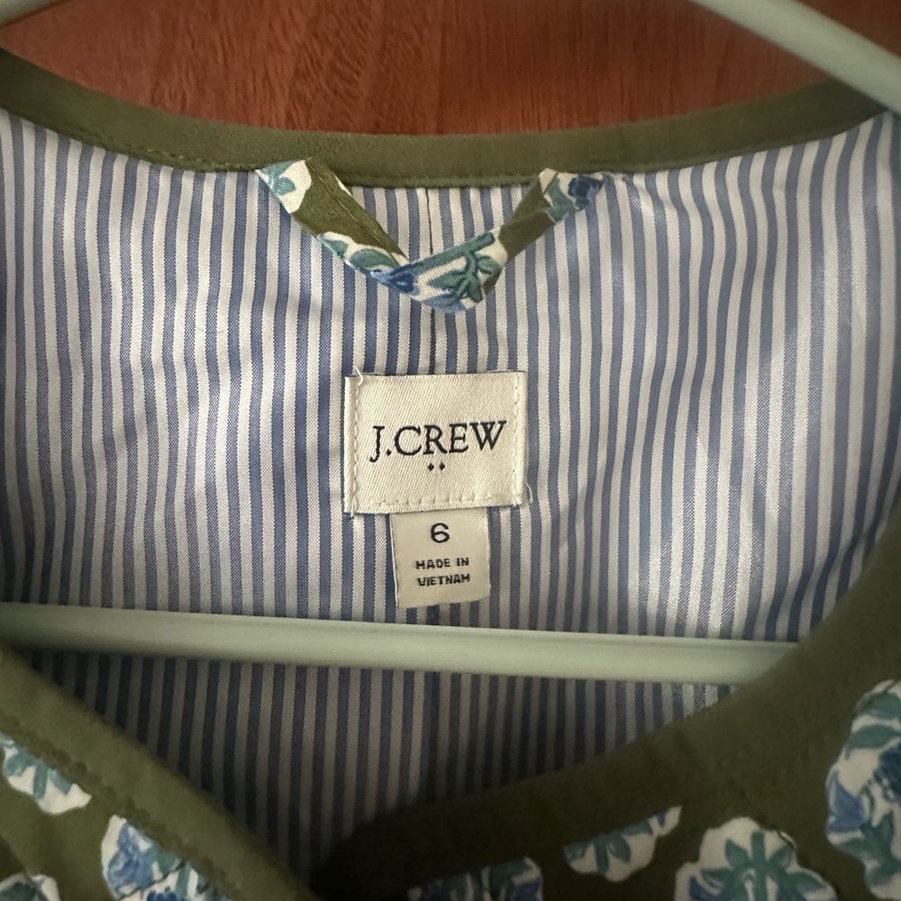 J. Crew Quilted Paisley Barn Jacket - Picture 3 of 4